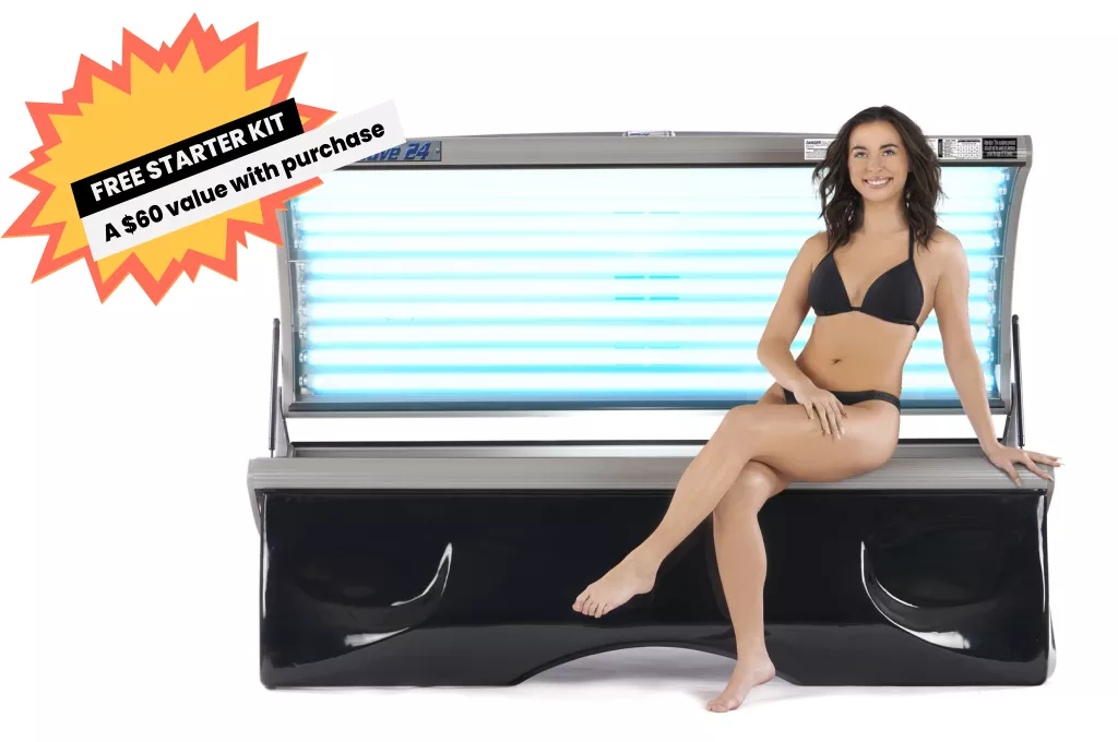 Solar Wave 24 Deluxe 110 Volt Tanning Bed