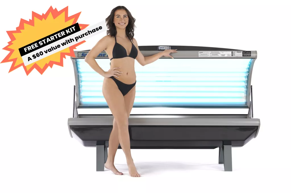 Solar Wave 24 Standard 110 Volt Tanning Bed