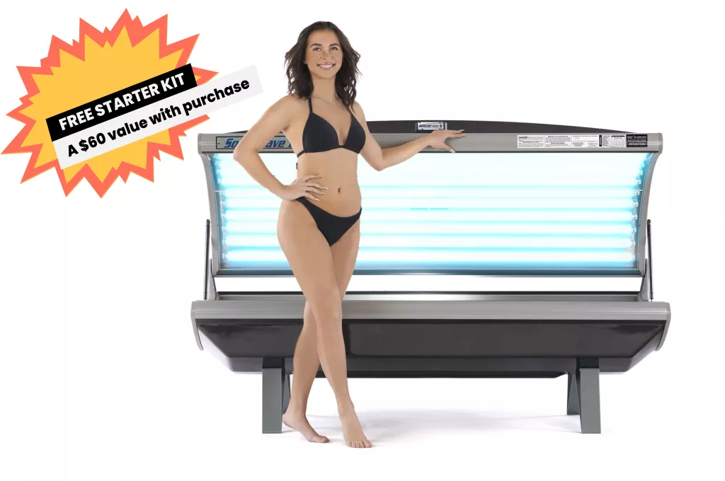 Solar Wave 24 Standard 220 Volt Tanning Bed