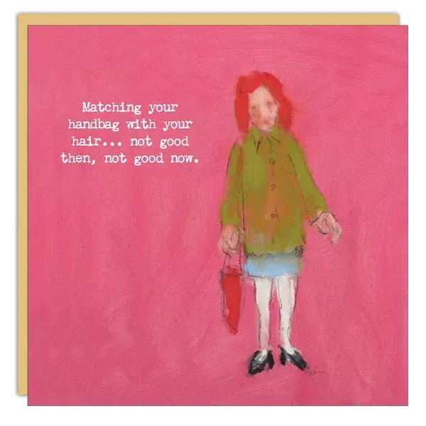 Stationery - Card - Matching Your Handbag
