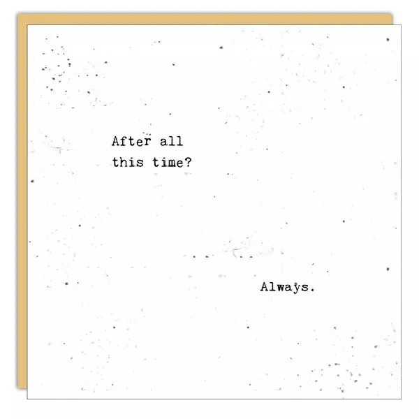 Stationery - Little Gem Card -After All