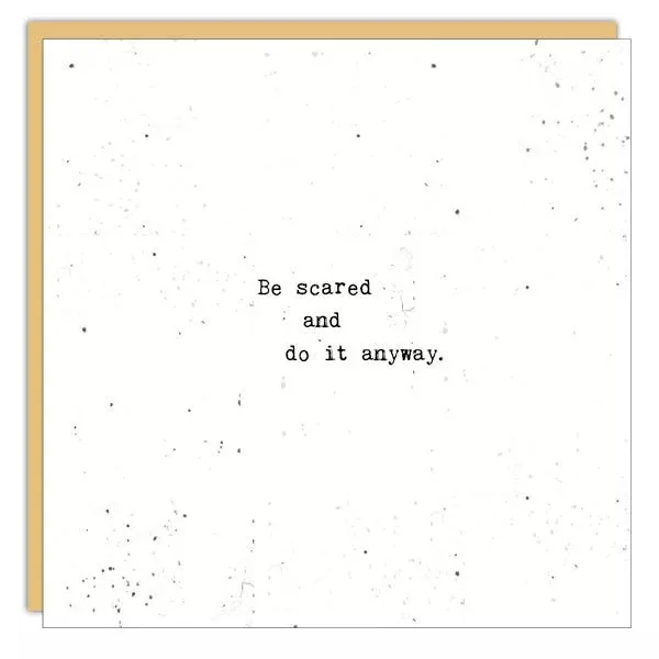 Stationery - Little Gem Card - Be Scared