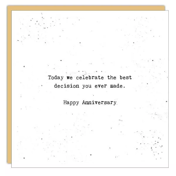 Stationery - Little Gem Card - Best Decision