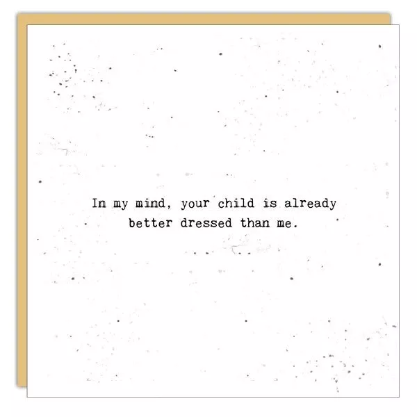 Stationery - Little Gem Card - Better Dressed