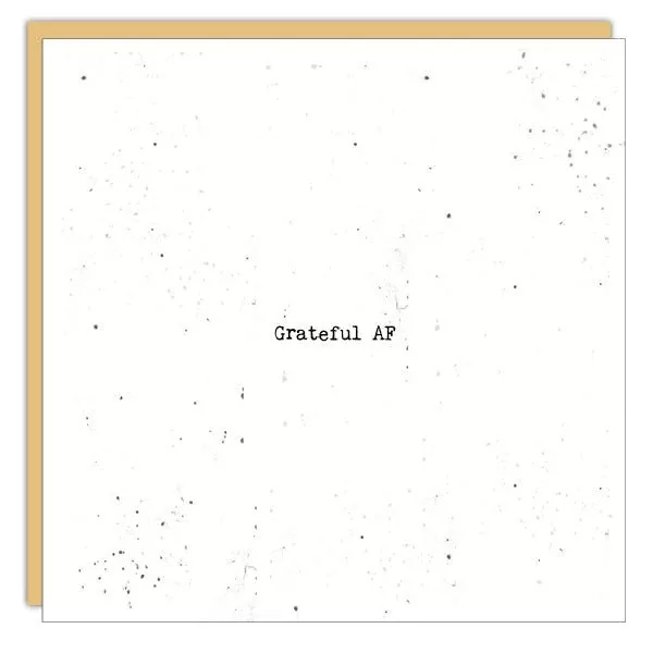 Stationery - Little Gem Card - Grateful AF