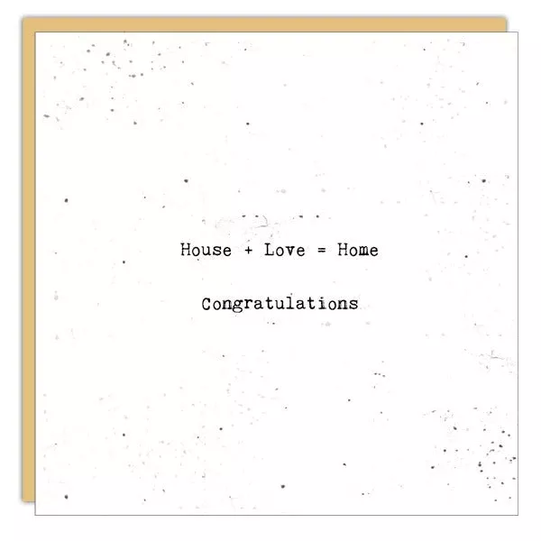 Stationery - Little Gem Card - House + Love