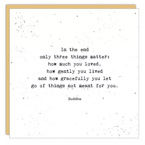 Stationery - Little Gem Card - In the End