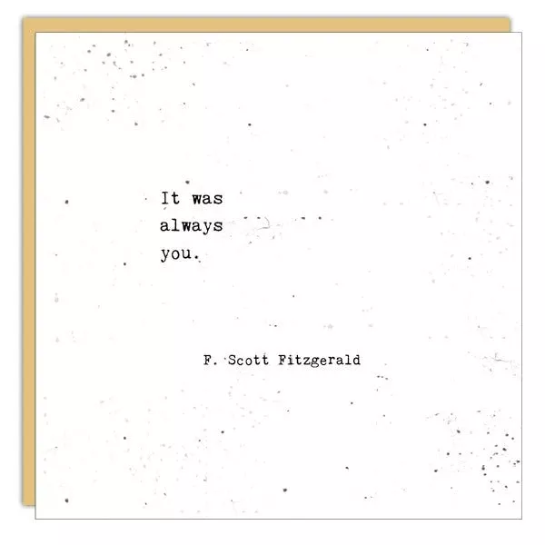 Stationery - Little Gem Card - It Was Always You