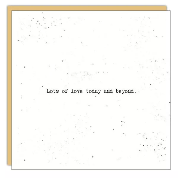 Stationery - Little Gem Card - Lots Of Love