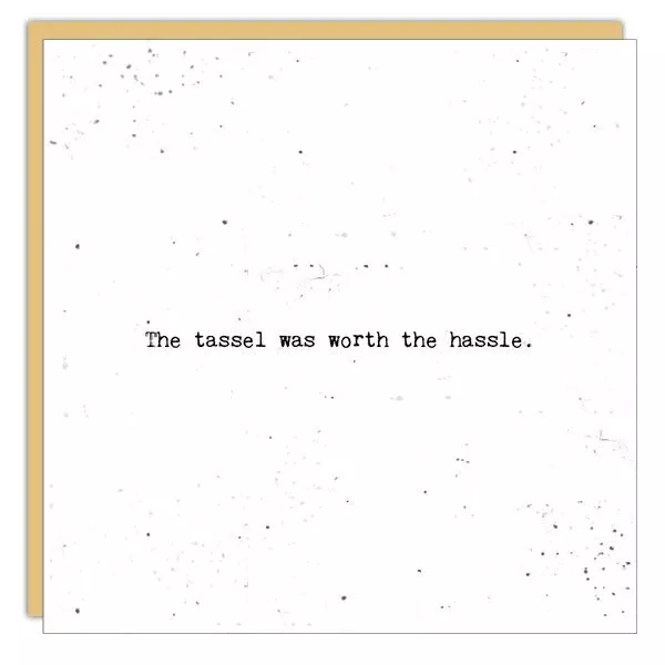 Stationery - Little Gem Card - The Tassel