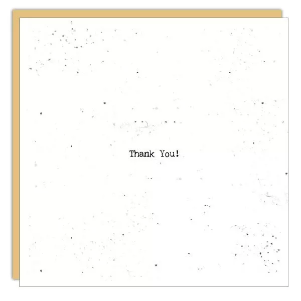 Stationery - Little Gem Card - Thank You!