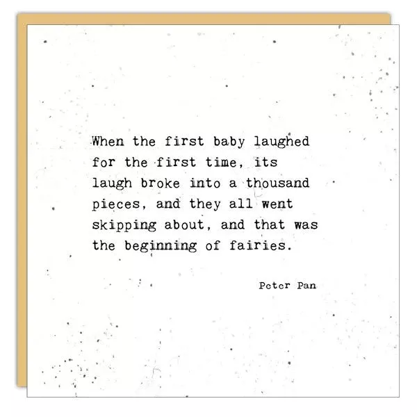 Stationery - Little Gem Card -When The First Baby