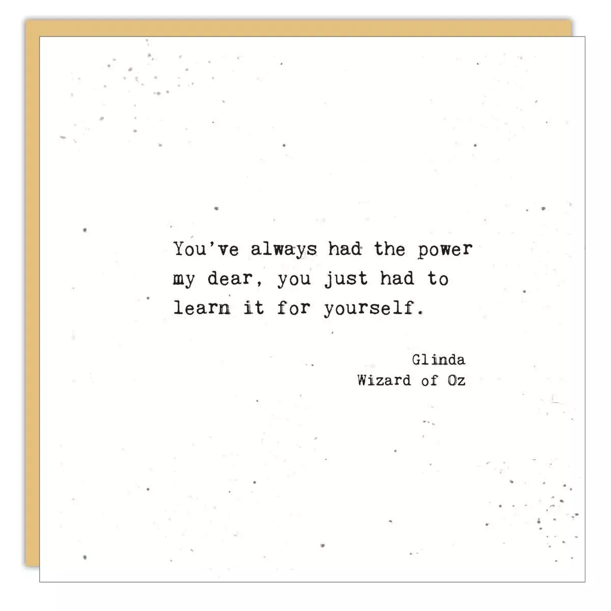 Stationery - Little Gem Card -You’ve Always Had The Power