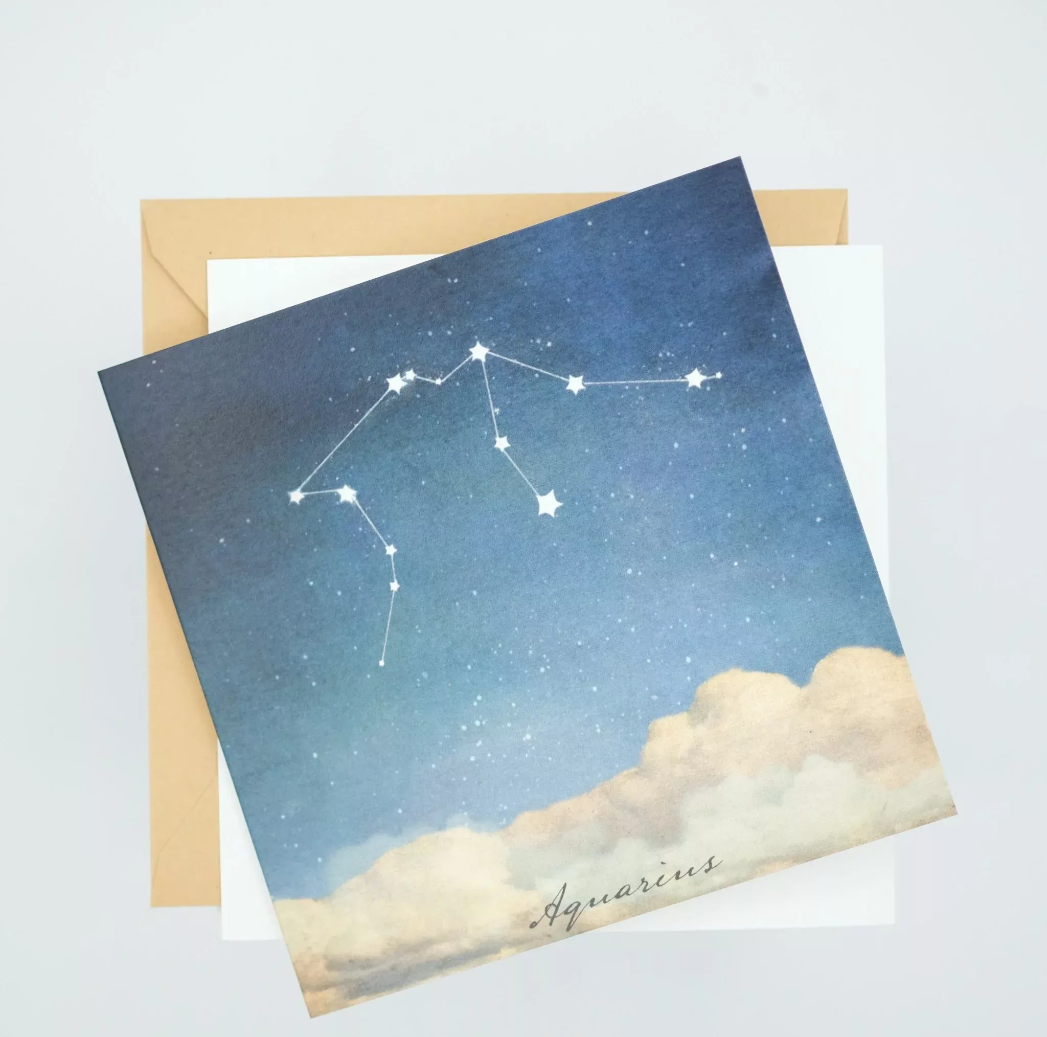 Stationery - Lost & Found Card - Aquarius Zodiac