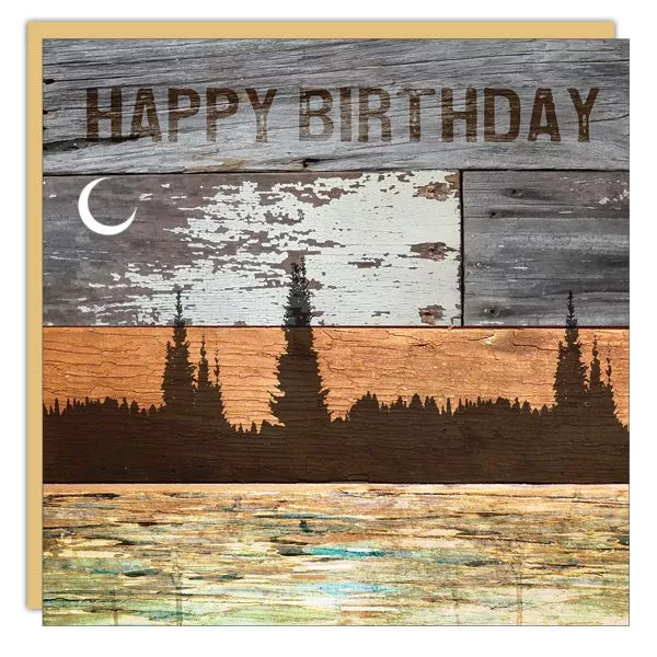 Stationery - Lost & Found Card - Barnboard - Birthday