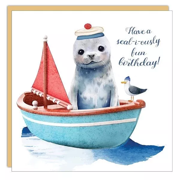 Stationery - Lost & Found Card - Birthday Seal