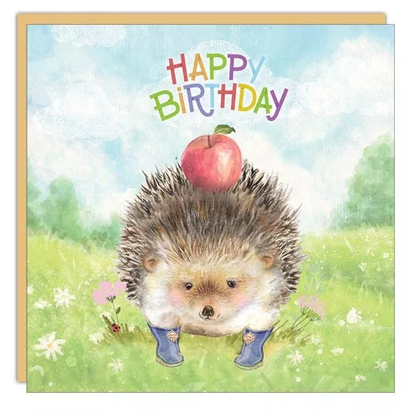 Stationery - Lost & Found Card - Hedgehog - Birthday