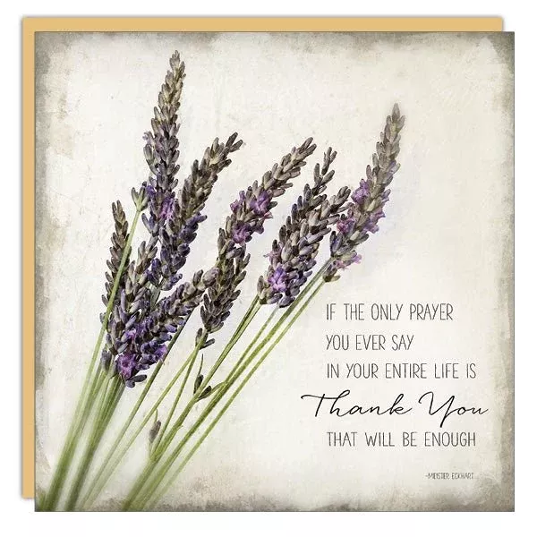 Stationery - Lost & Found Card - If The Only Prayer