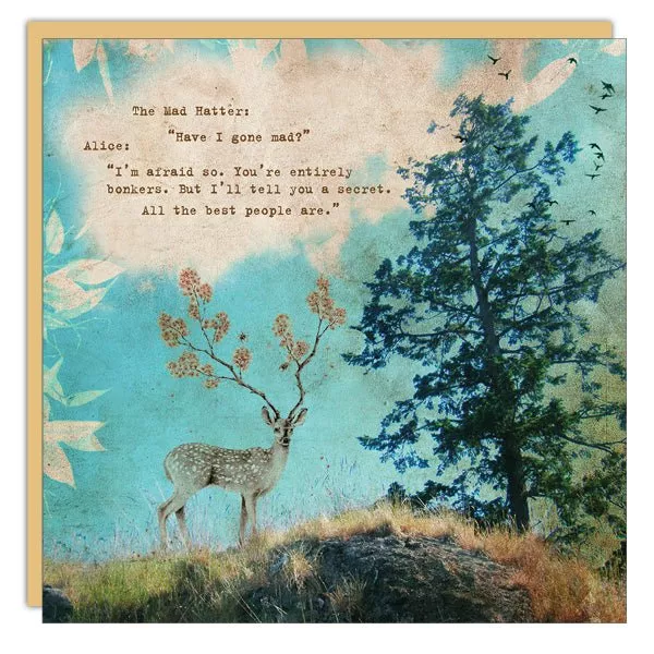 Stationery - Lost & Found Card - Mad Hatter
