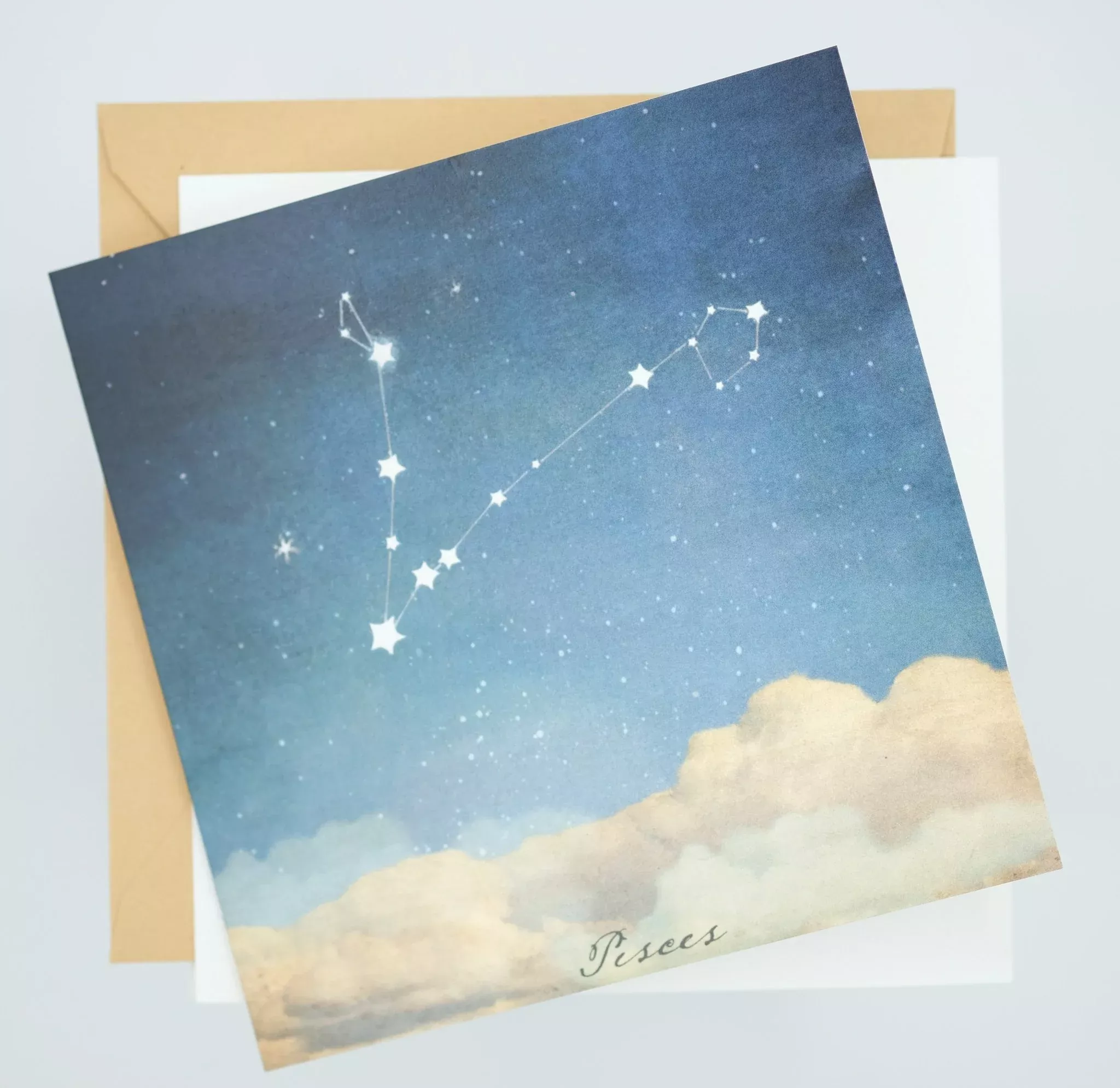 Stationery - Lost & Found Card - Pisces Zodiac