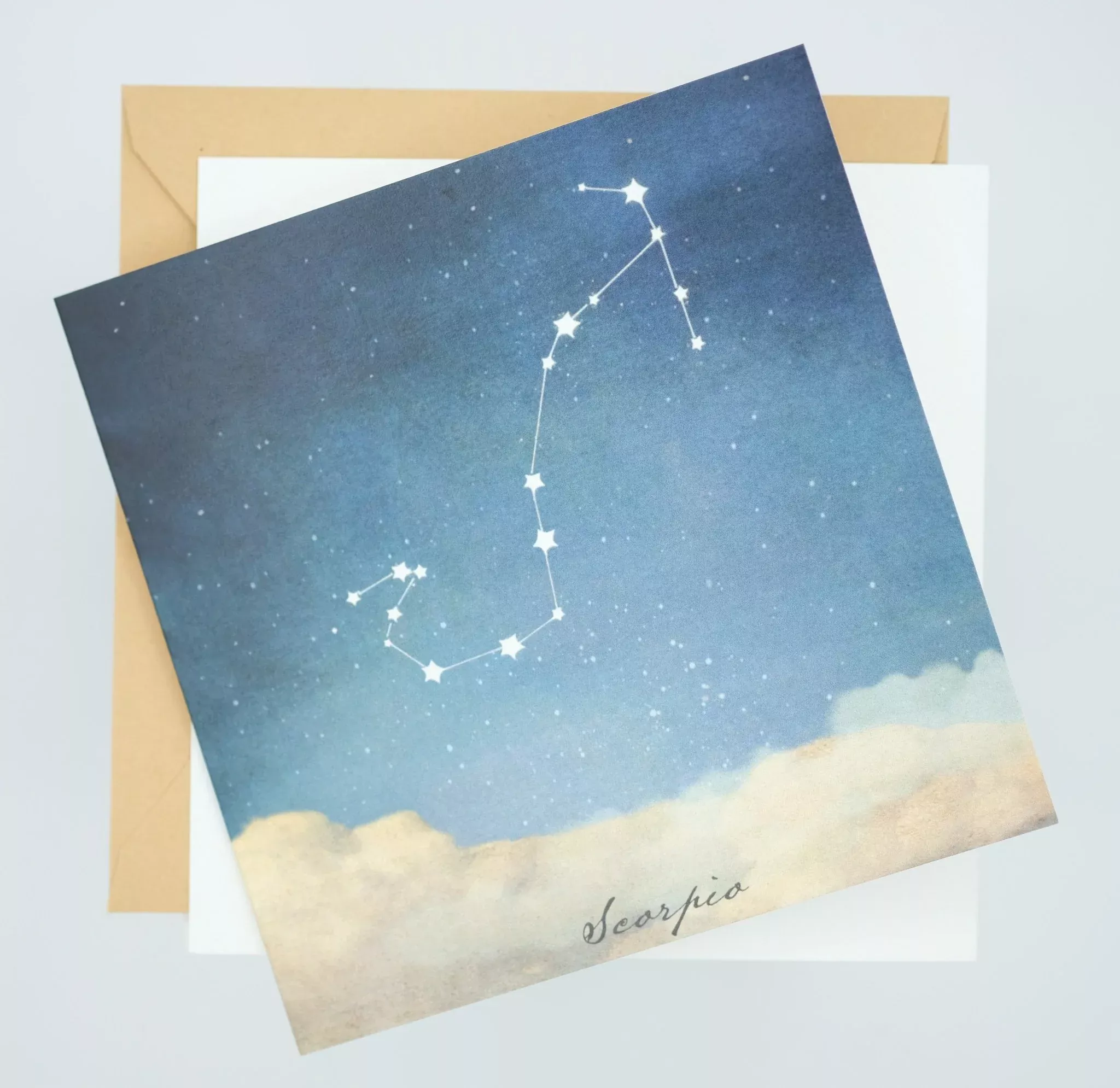 Stationery - Lost & Found Card - Scorpio Zodiac