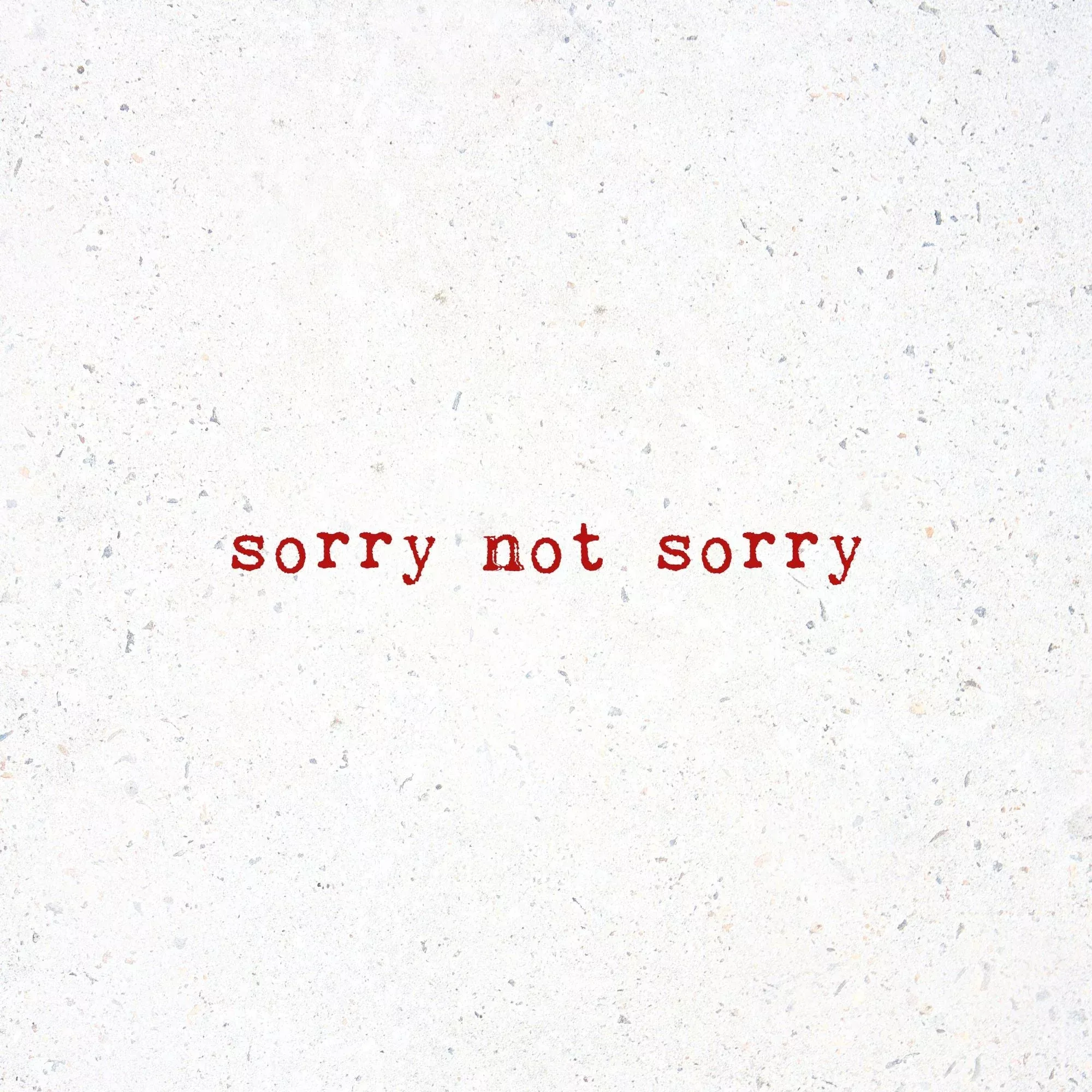 Stationery - Lost & Found Card - Sorry not sorry
