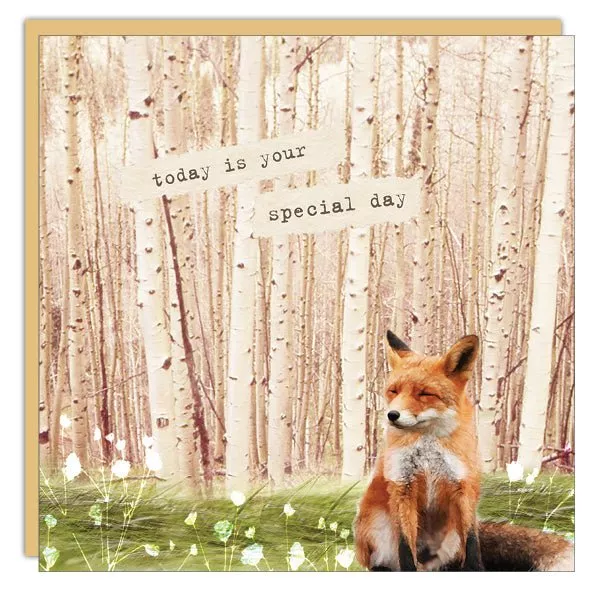 Stationery - Lost & Found Card - Special Day - Fox