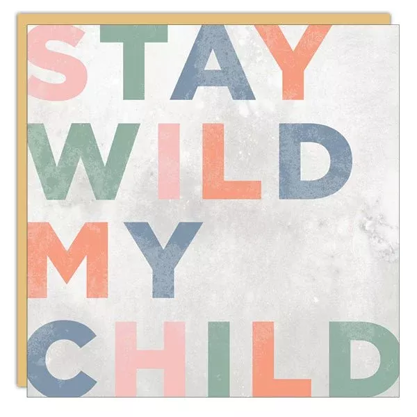 Stationery - Lost & Found Card - Stay Wild