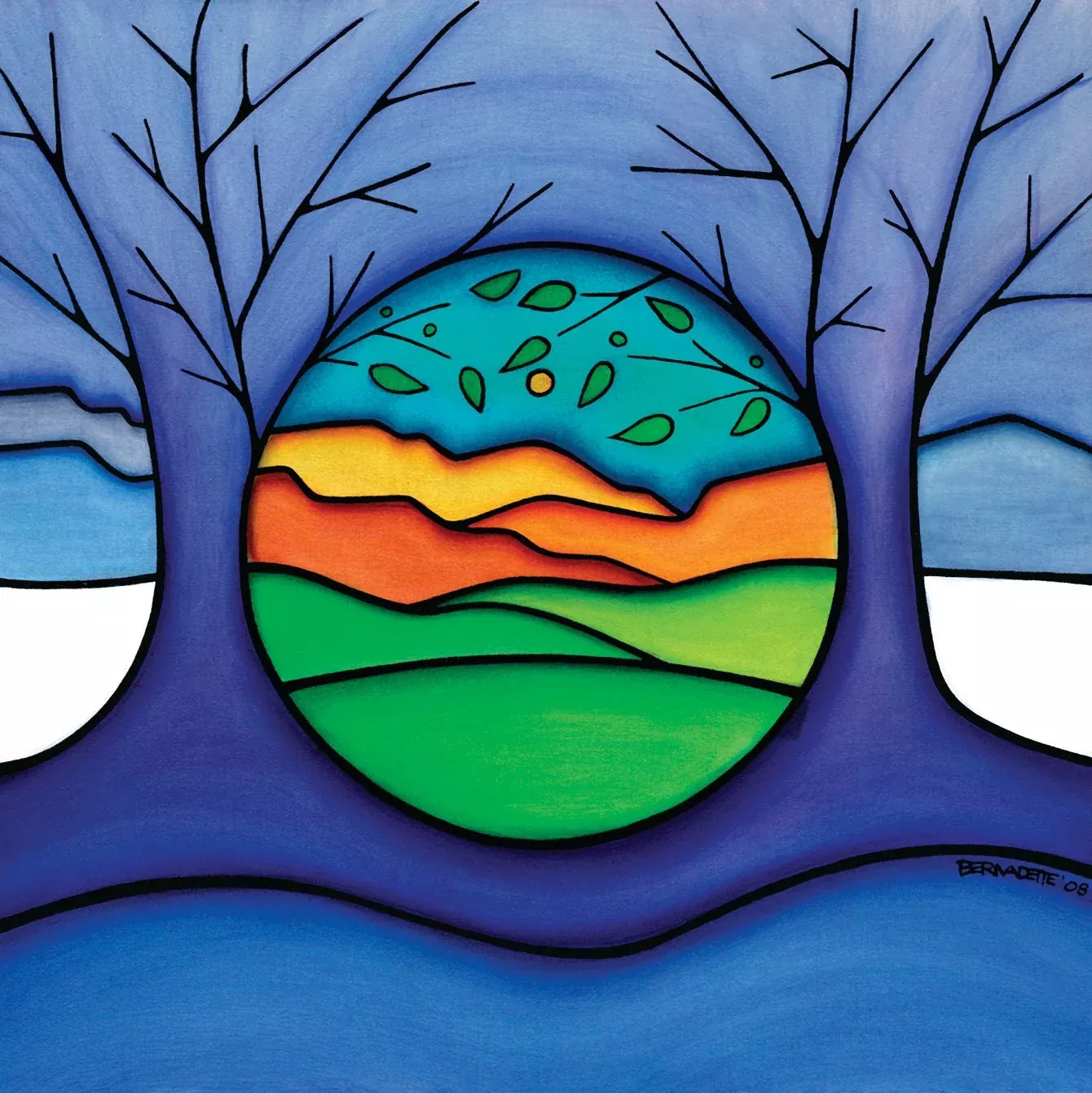 Stationery - Lost & Found Card - Tale of Two Trees