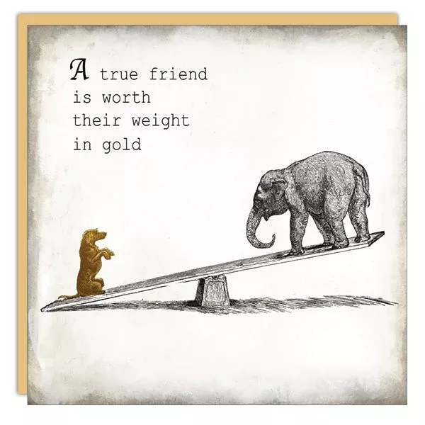 Stationery - Lost & Found Card - A True Friend