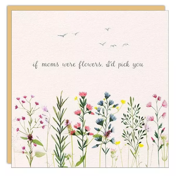 Stationery - Mother's Day Card - I'd Pick You