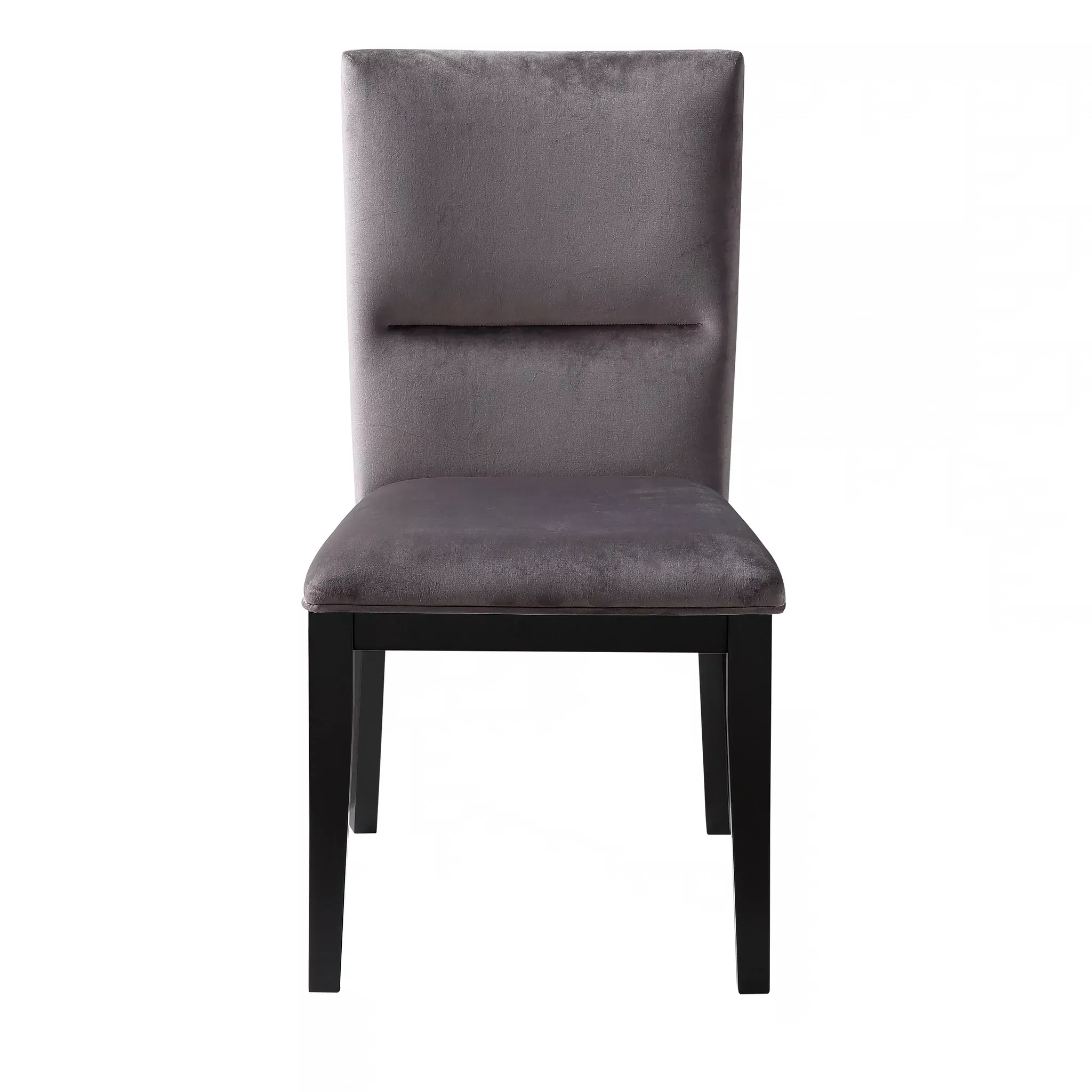 Steve Silver Amalie Side Chair in Black (Set of 2)