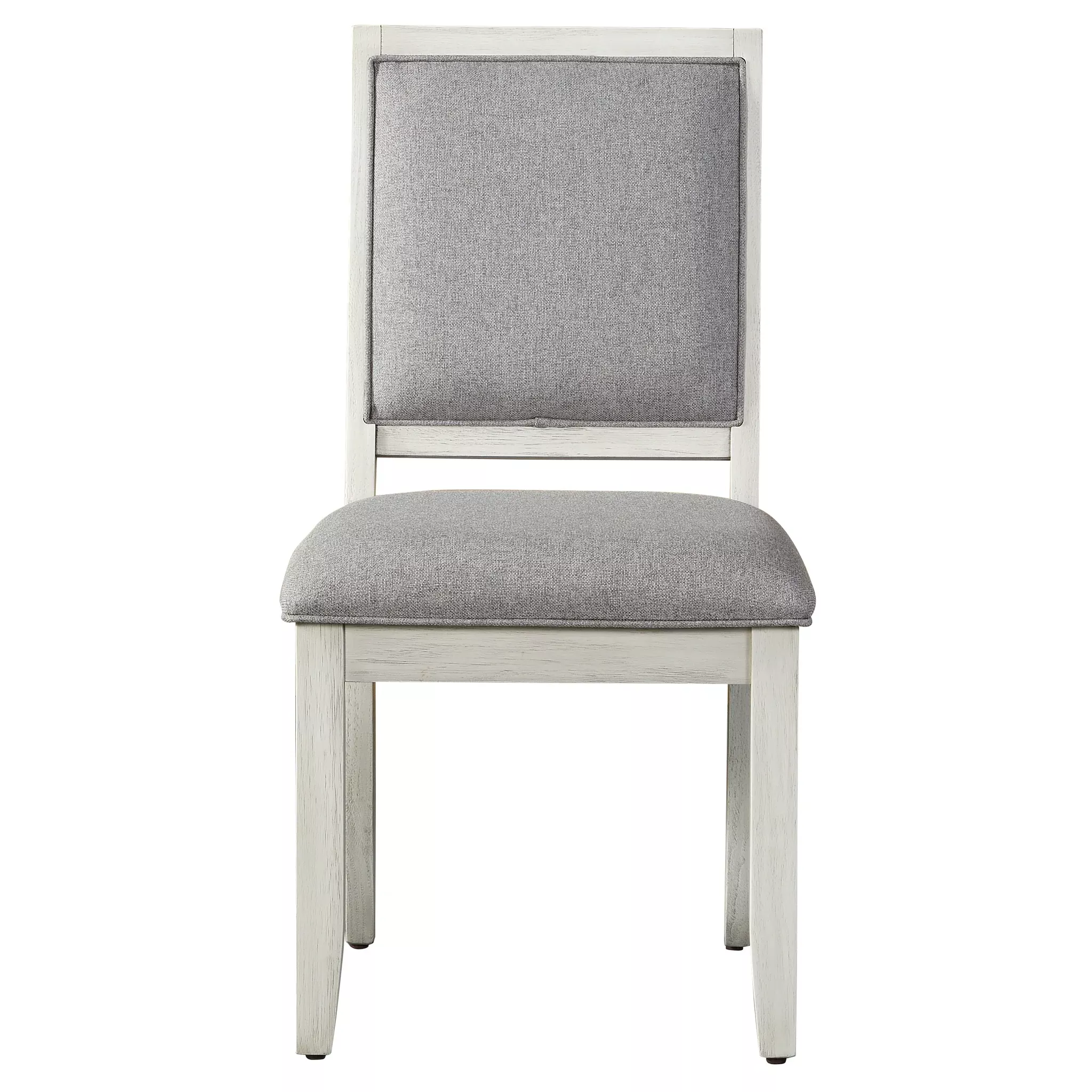 Steve Silver Canova Side Chair in Cathedral White (Set of 2)