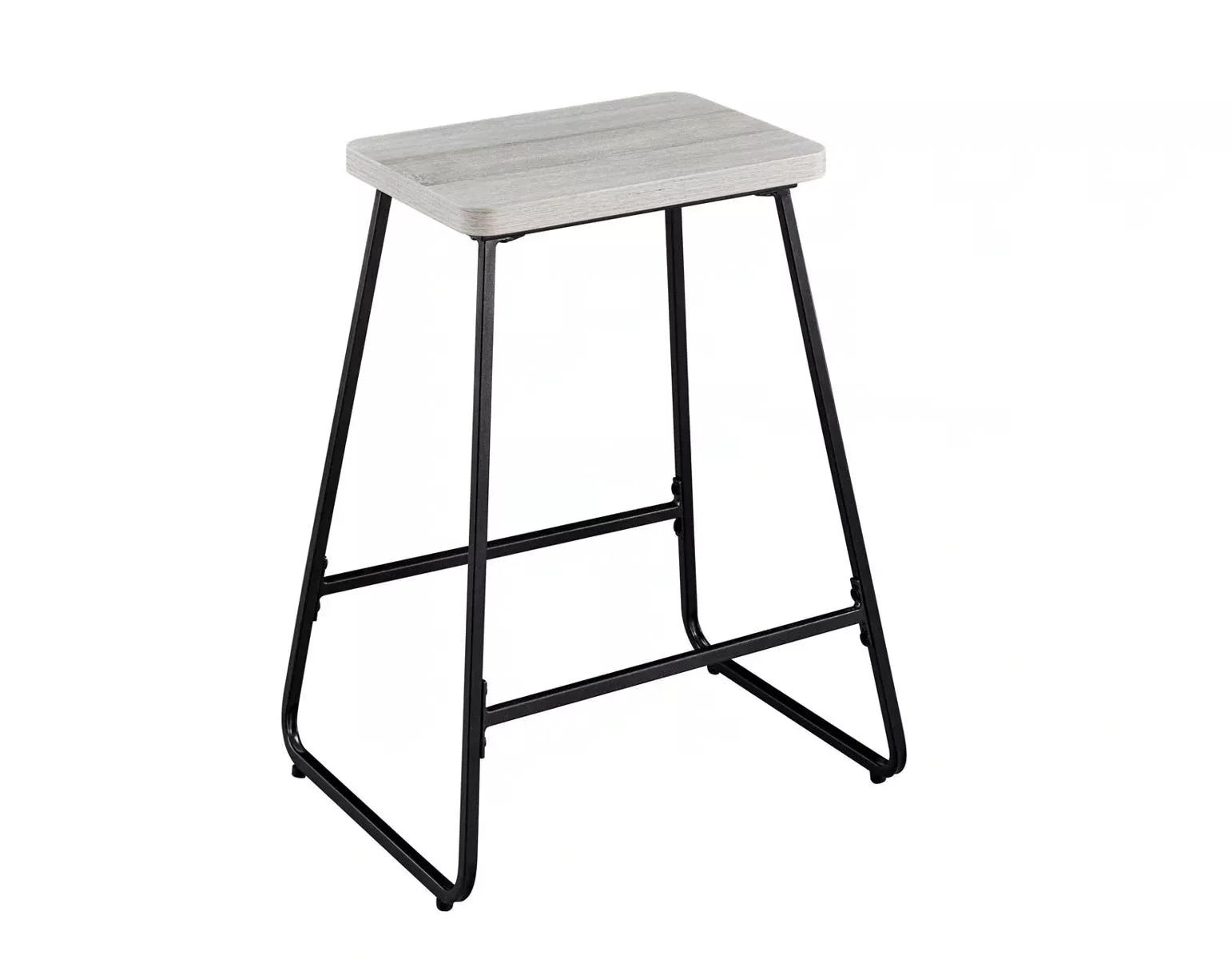 Steve Silver Carson Counter Stool in Weathered Driftwood (Set of 2)
