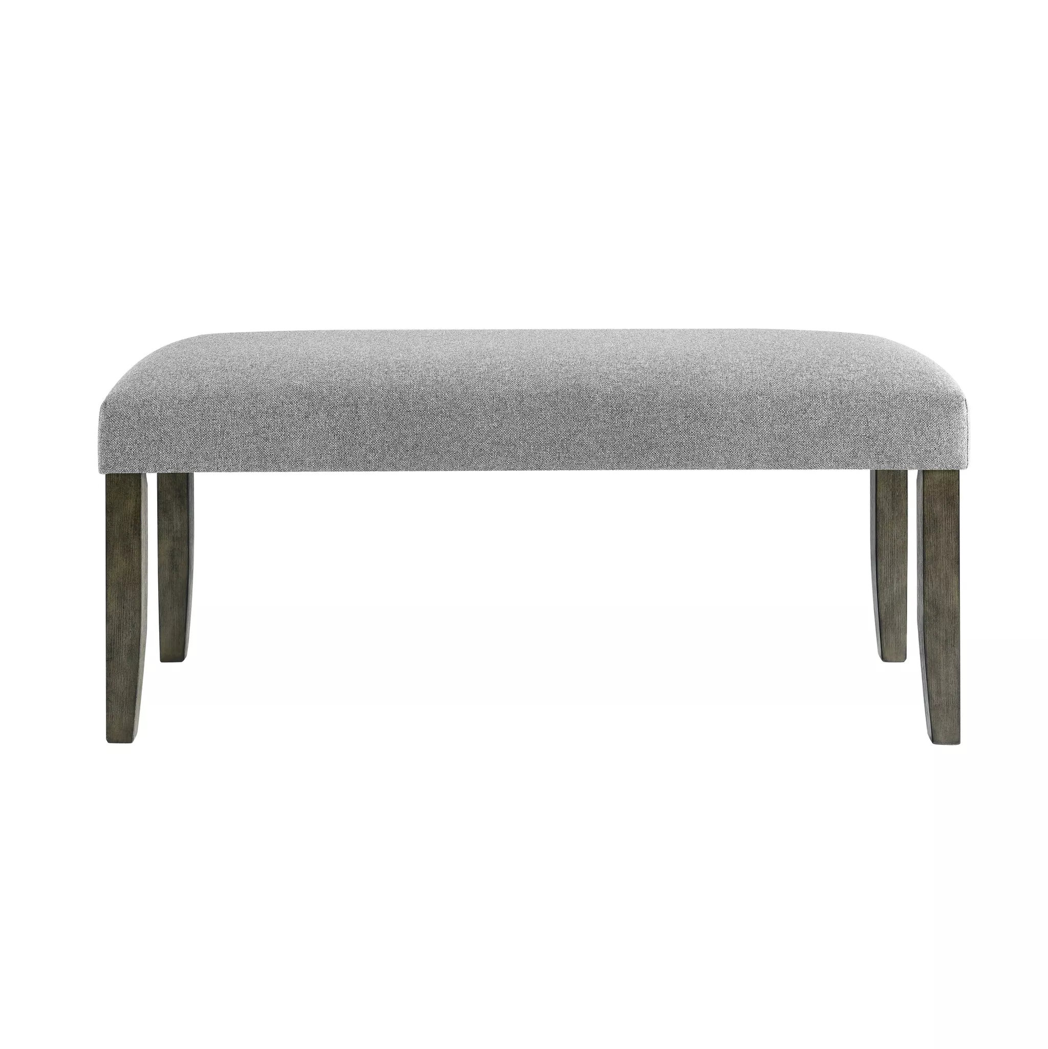 Steve Silver Emily Backless Bench in Mossy Grey