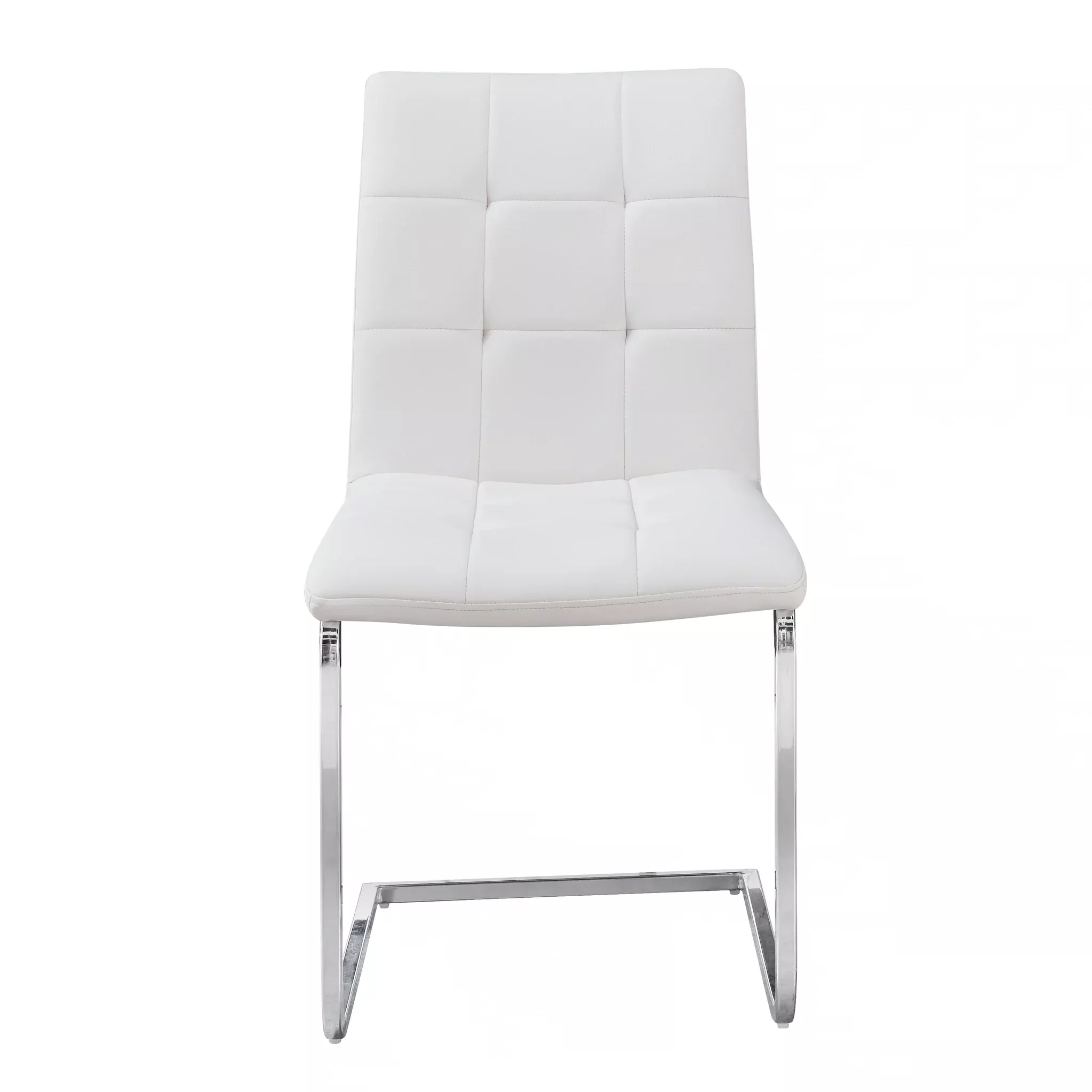 Steve Silver Escondido Side Chair in Chrome (Set of 2)
