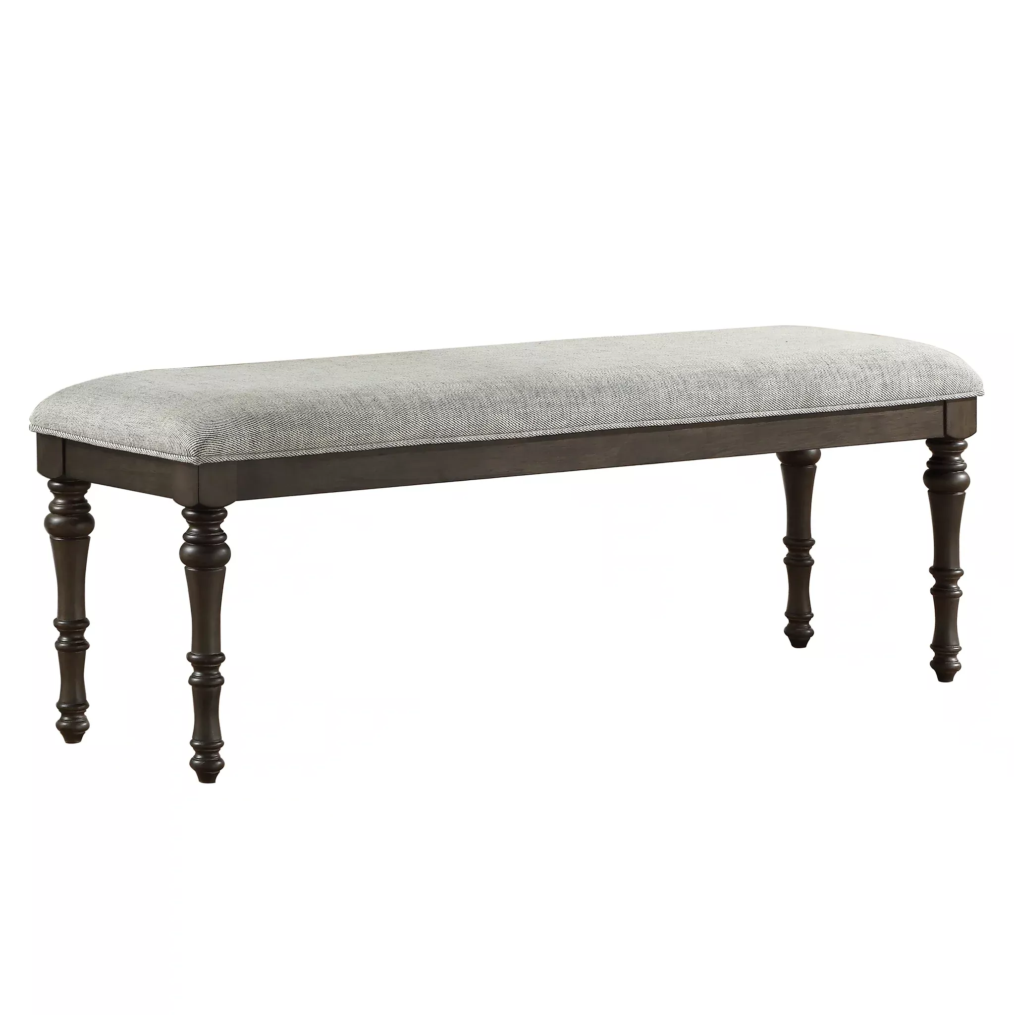 Steve Silver Linnett Bench in Slate