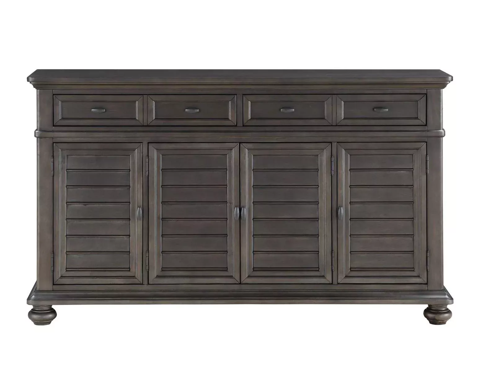 Steve Silver Linnett Server in Slate