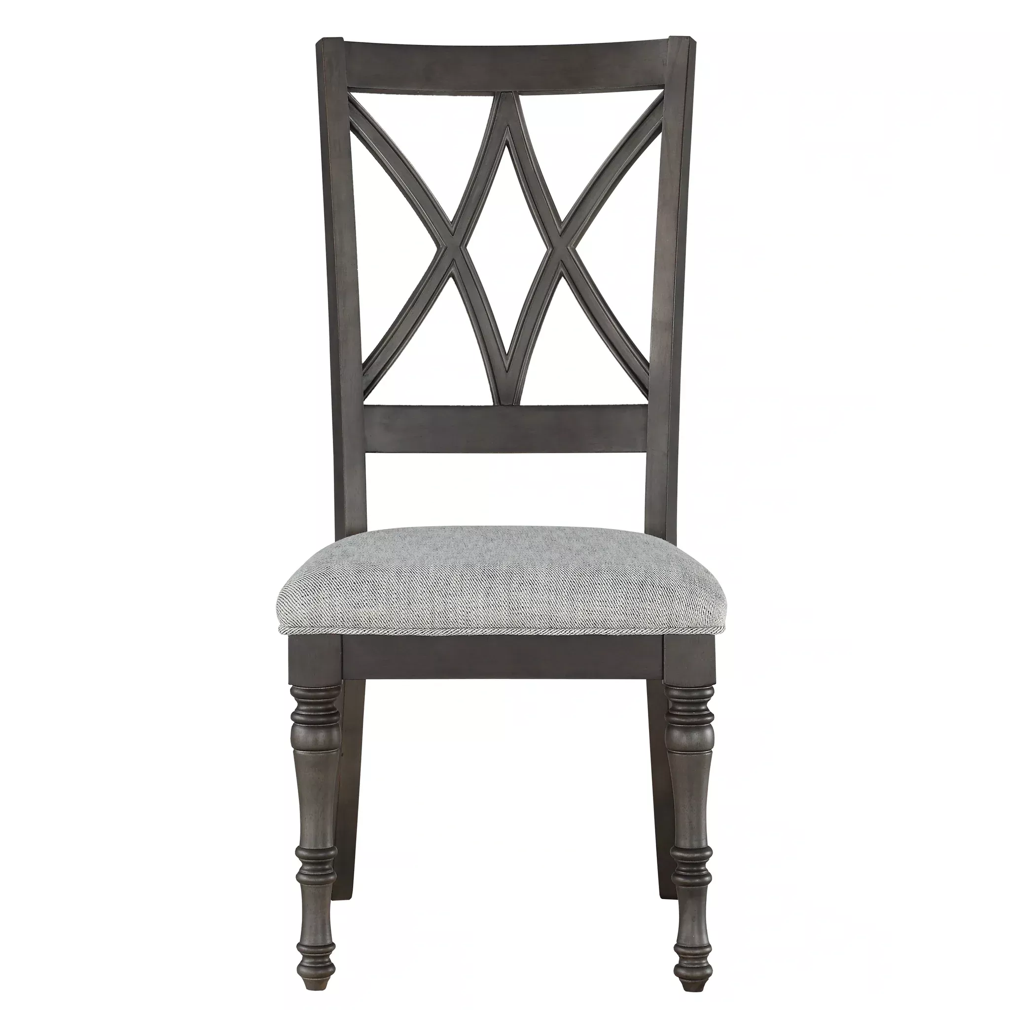 Steve Silver Linnett Side Chair in Slate
