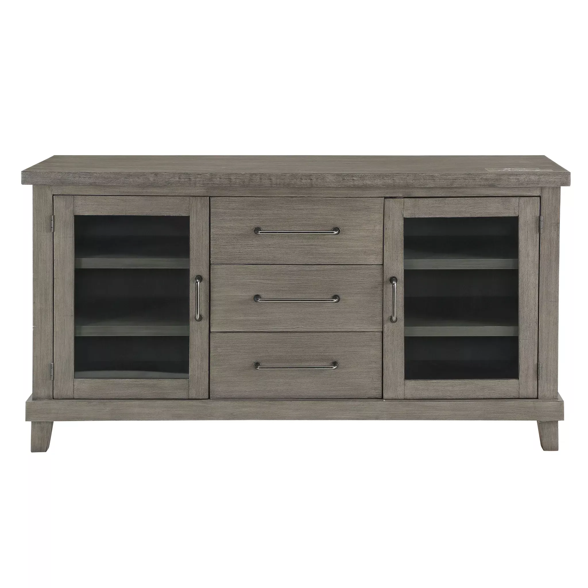 Steve Silver Mila Server in Washed Grey