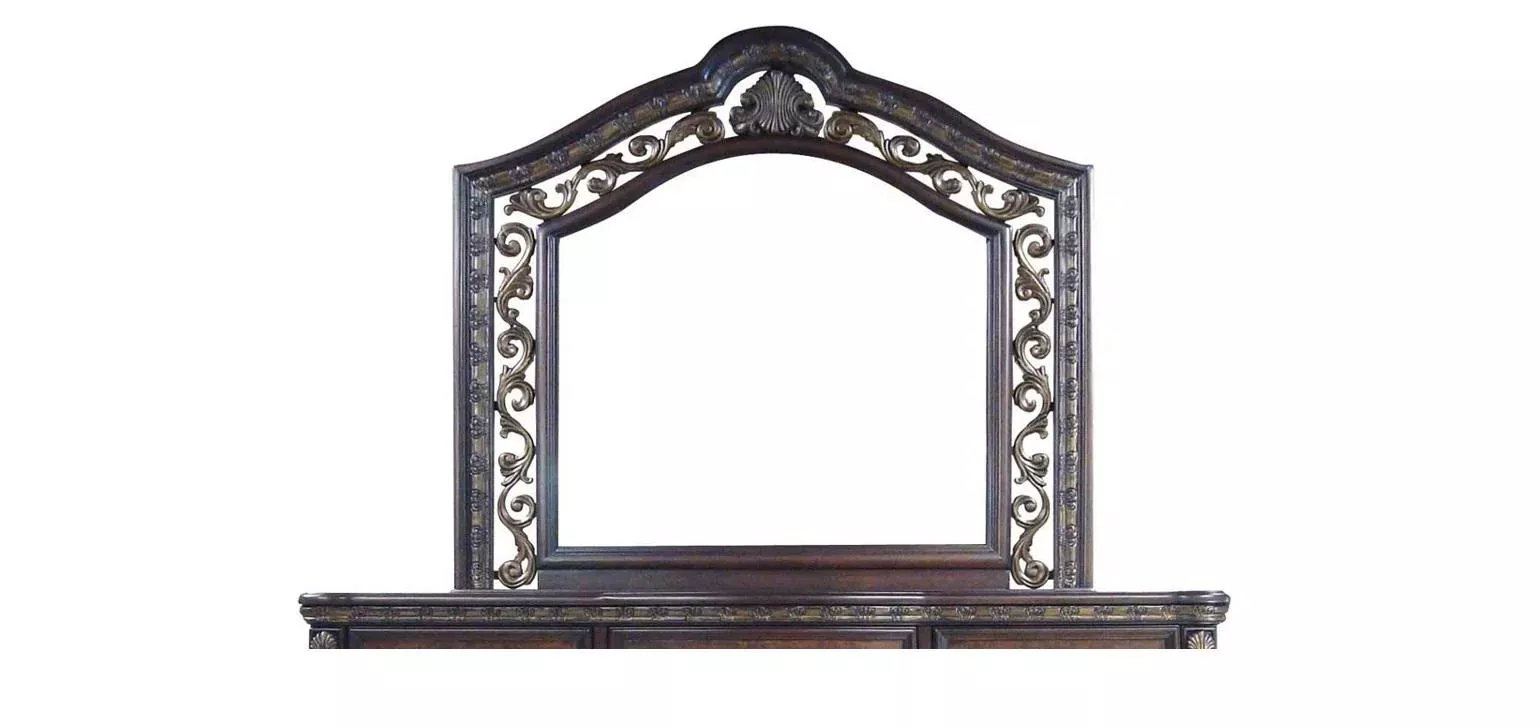Steve Silver Monte Carlo Mirror in Cocoa