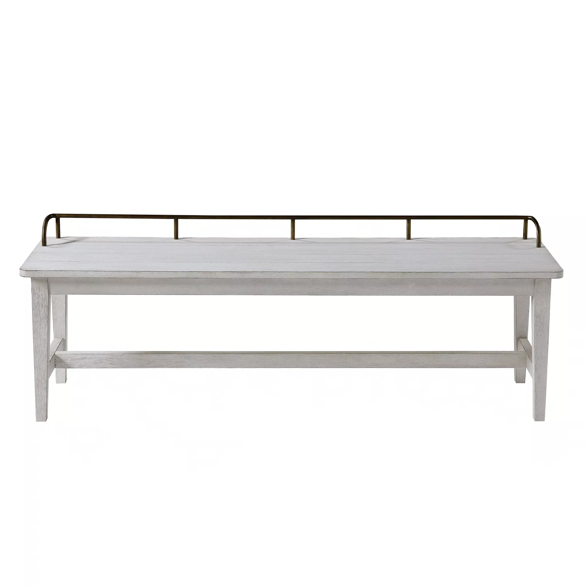 Steve Silver Pendleton Bench in Ivory