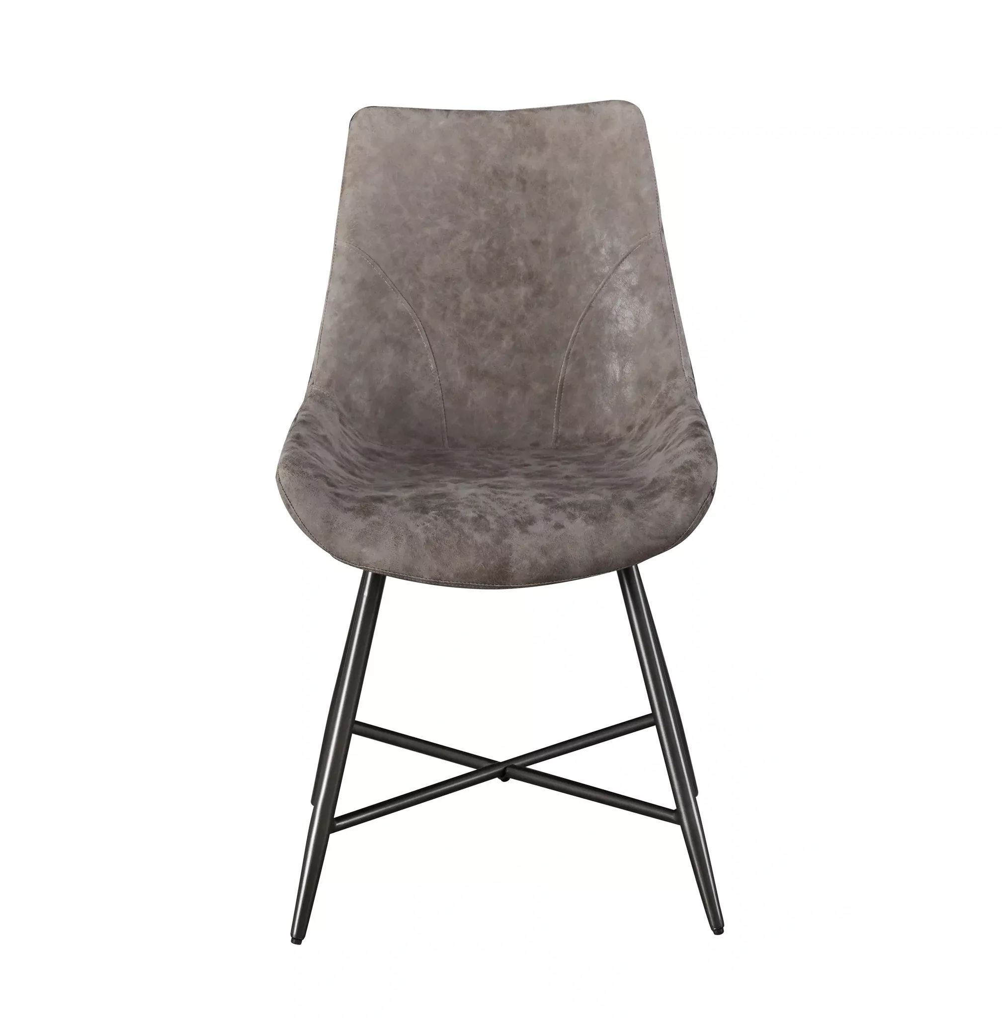 Steve Silver Ramona Side Chair in Brown (Set of 2)