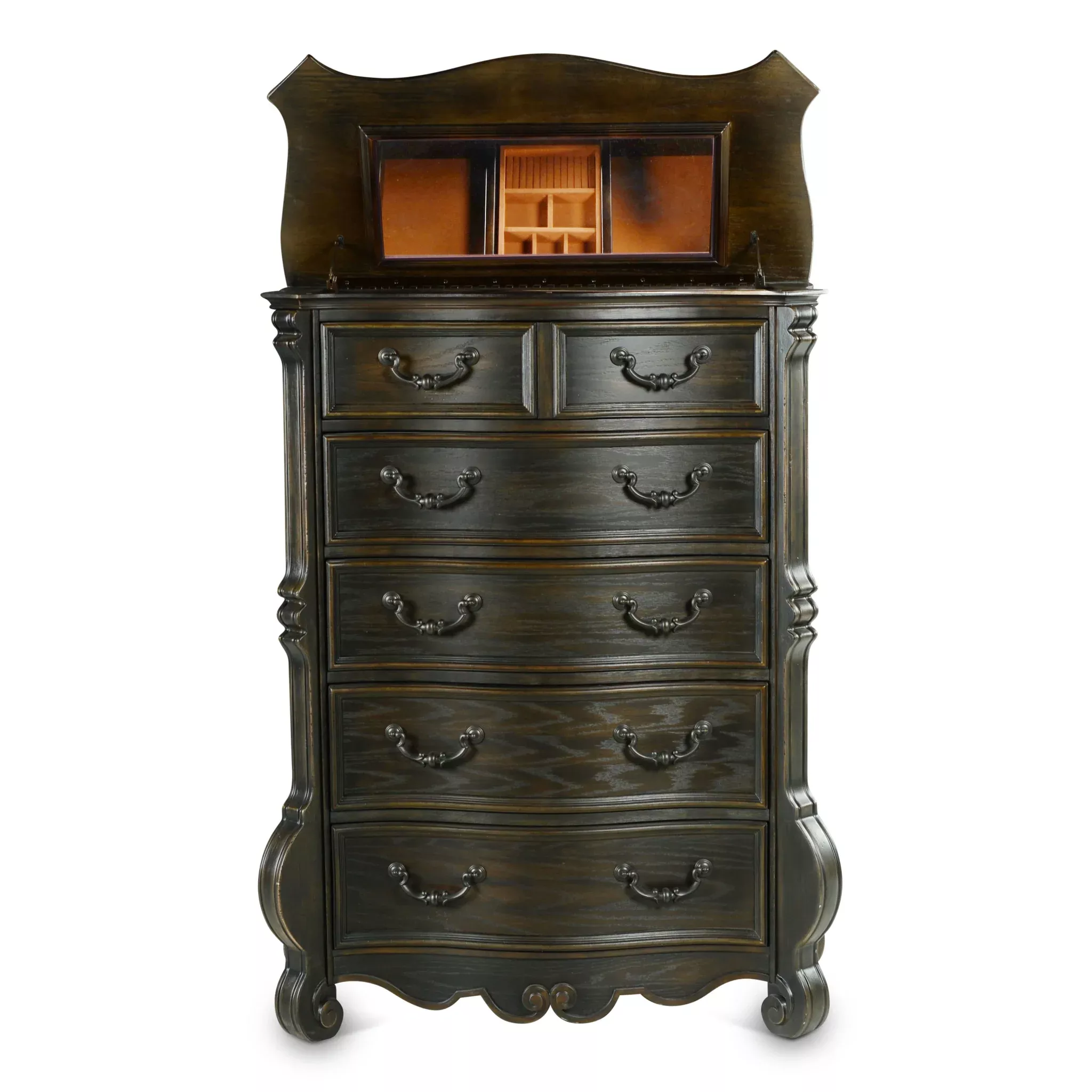 Steve Silver Rhapsody 6 Drawer Chest in Molasses