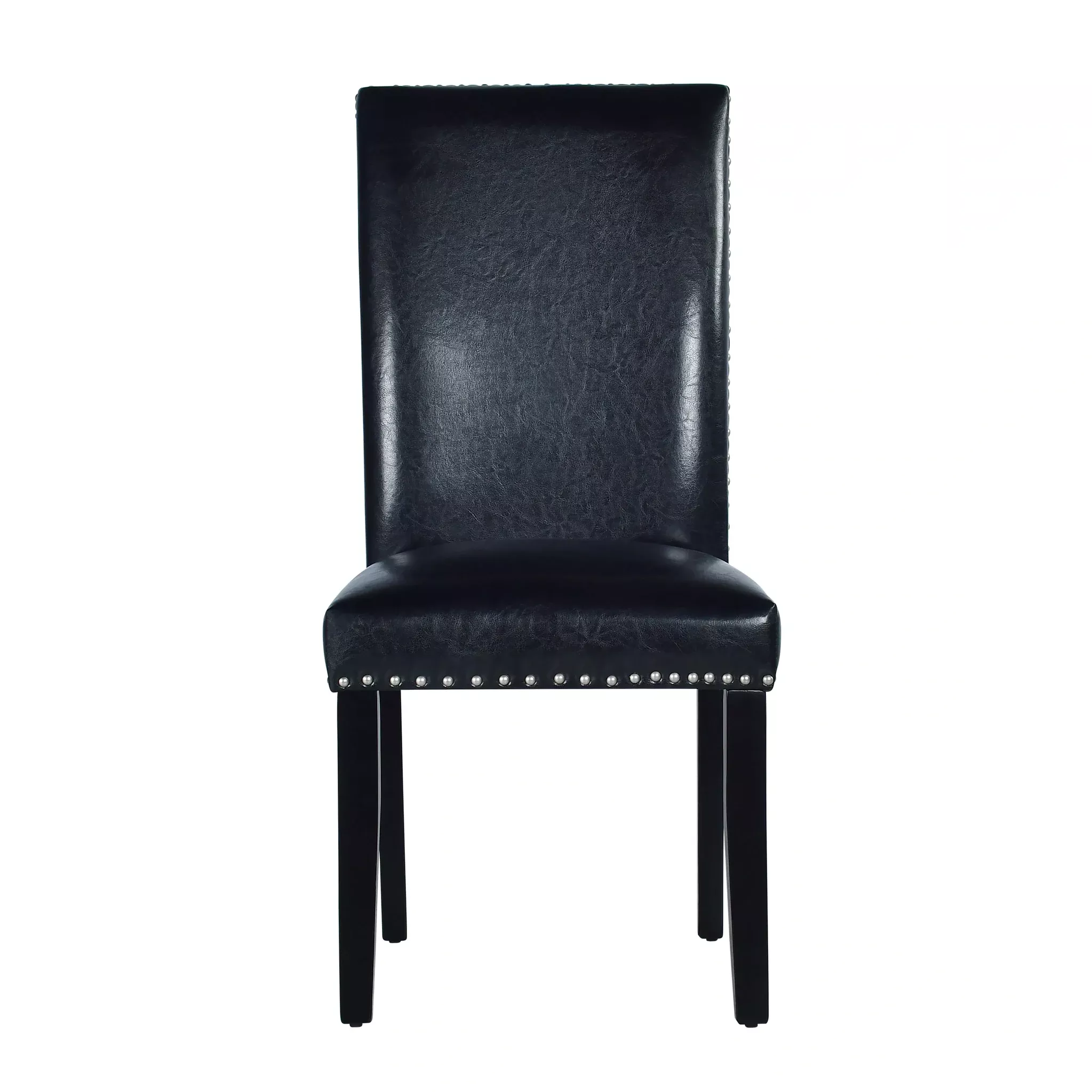 Steve Silver Verano Side Chair in Black (Set of 2)