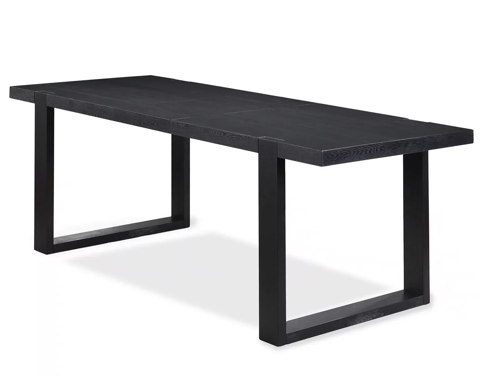 Steve Silver Yves Dining Table in Rubbed Charcoal