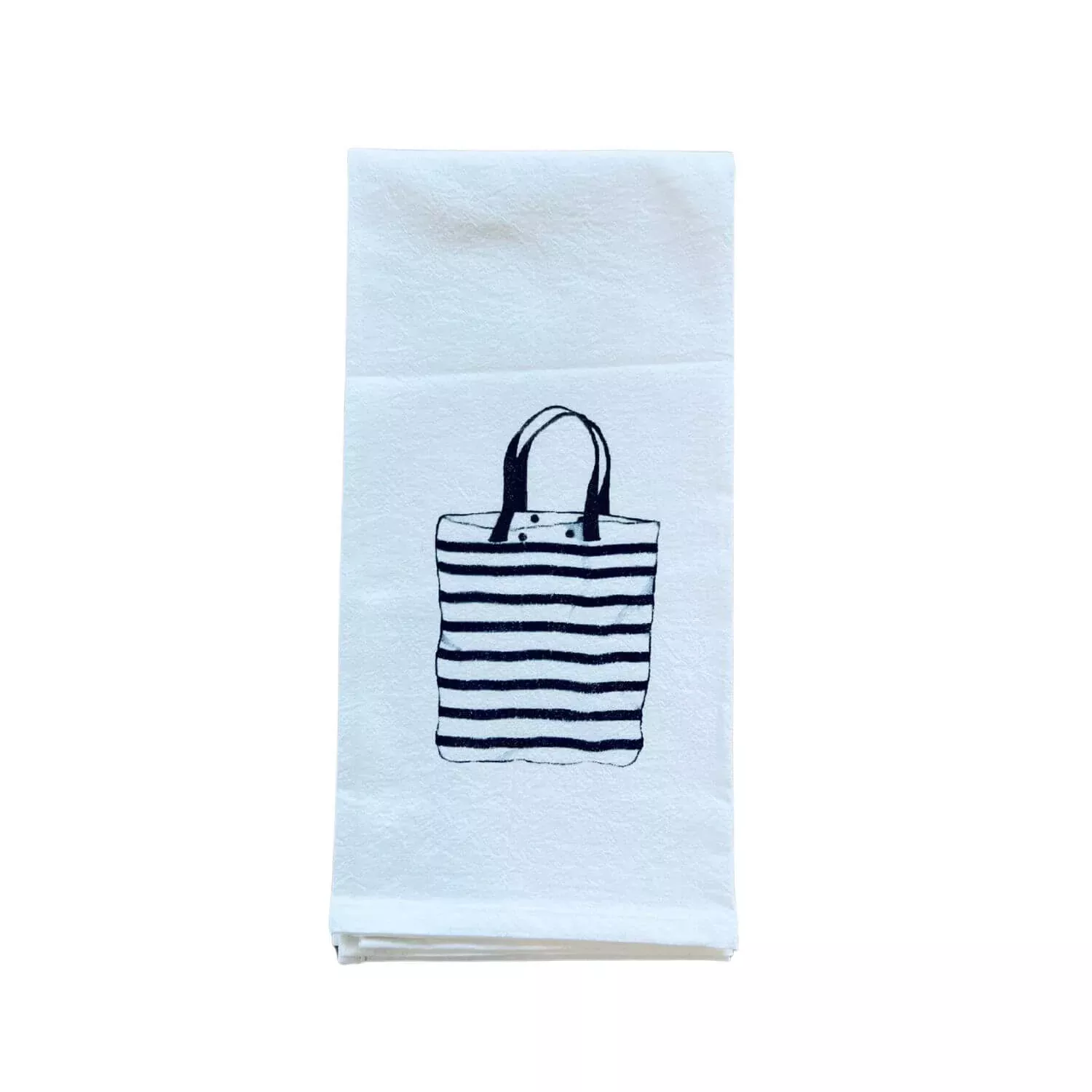 Striped Bag Tea Towel
