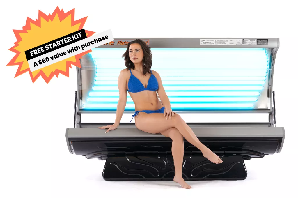 SunFire 32X Platinum Commercial Tanning Bed