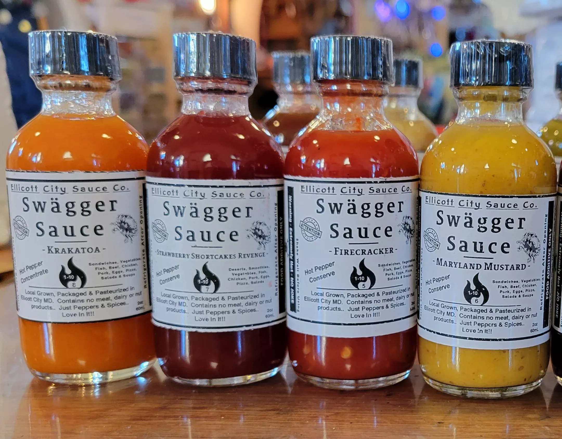 Swägger Sauce (hot pepper sauce conserve) - Ellicott City Sauce Co.
