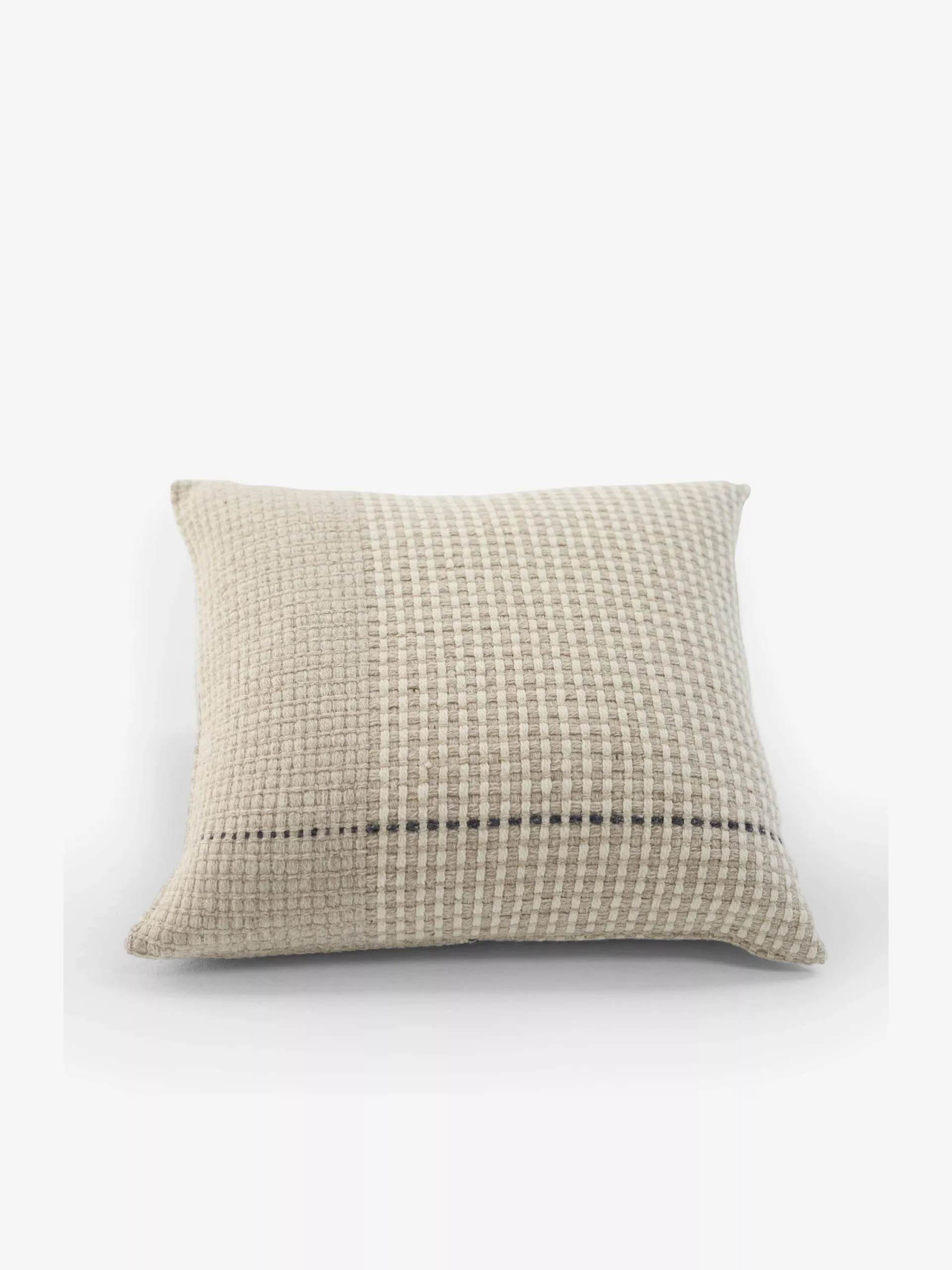 Temps Off-White & Light Grey Pillow